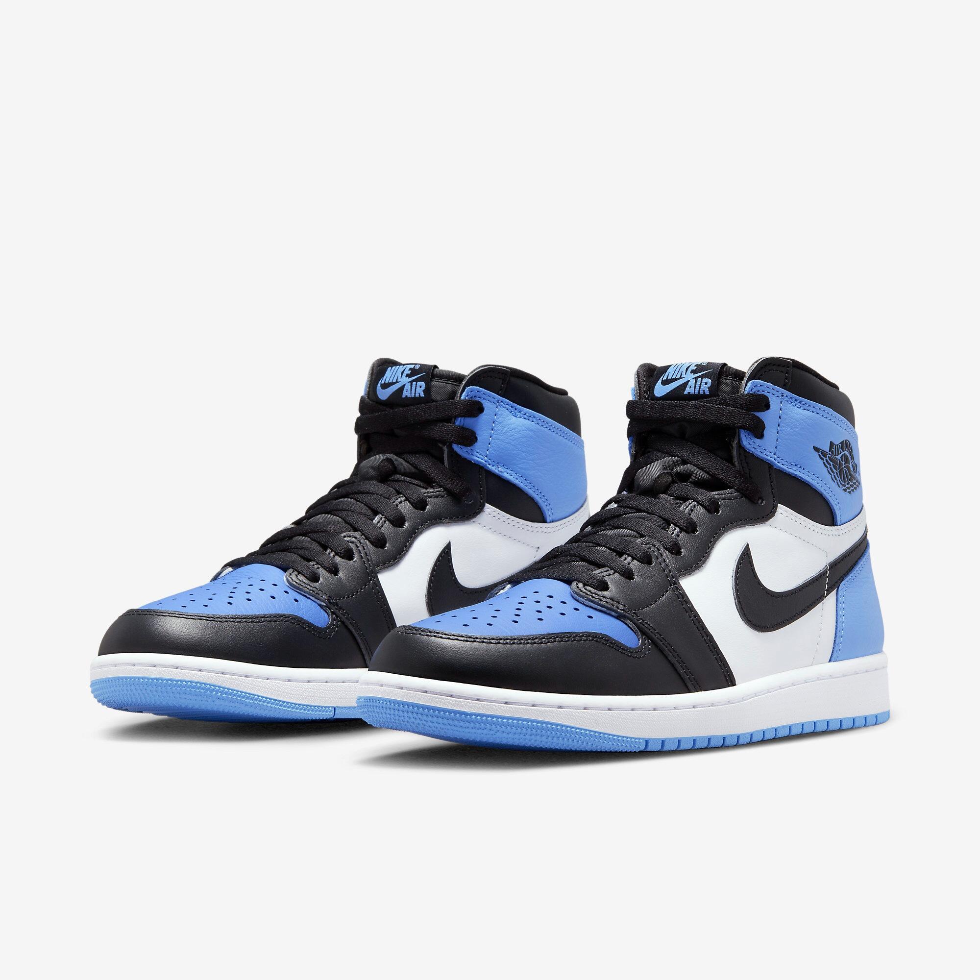 【新品】NIKE AIR JORDAN1 RETRO HI OG 23cm Tênis Air Jordan 1 Retro High OG - Preto e Azul