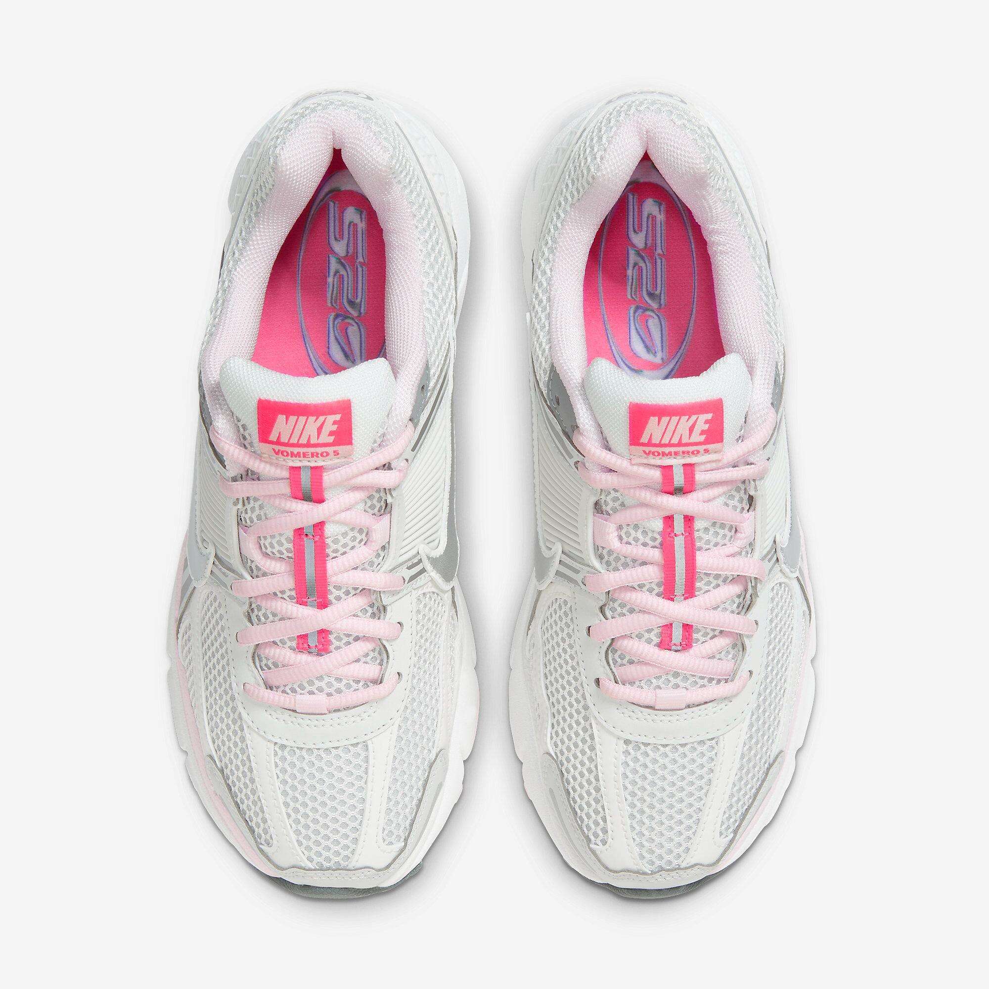 Tênis Nike Zoom Vomero 5 - Branco e Rosa