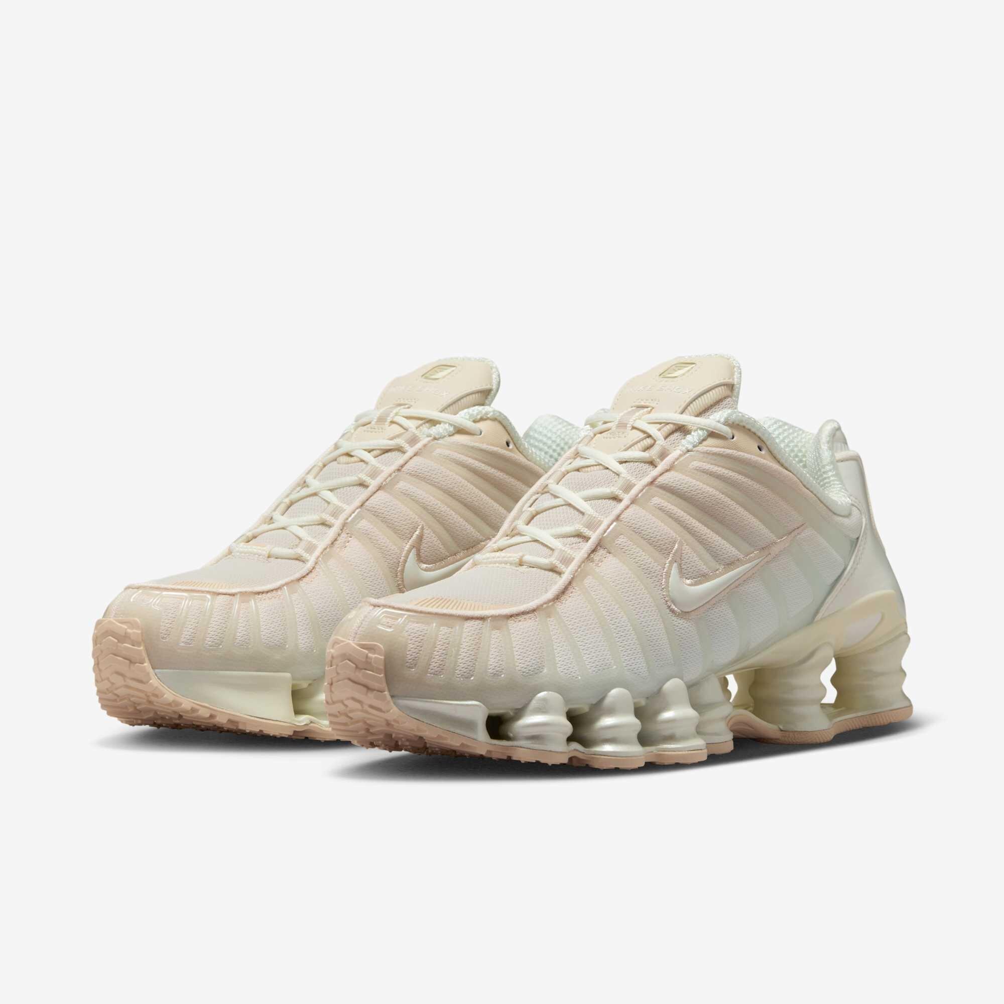 Tênis Nike Shox TL Pearl White - Branco Pérola