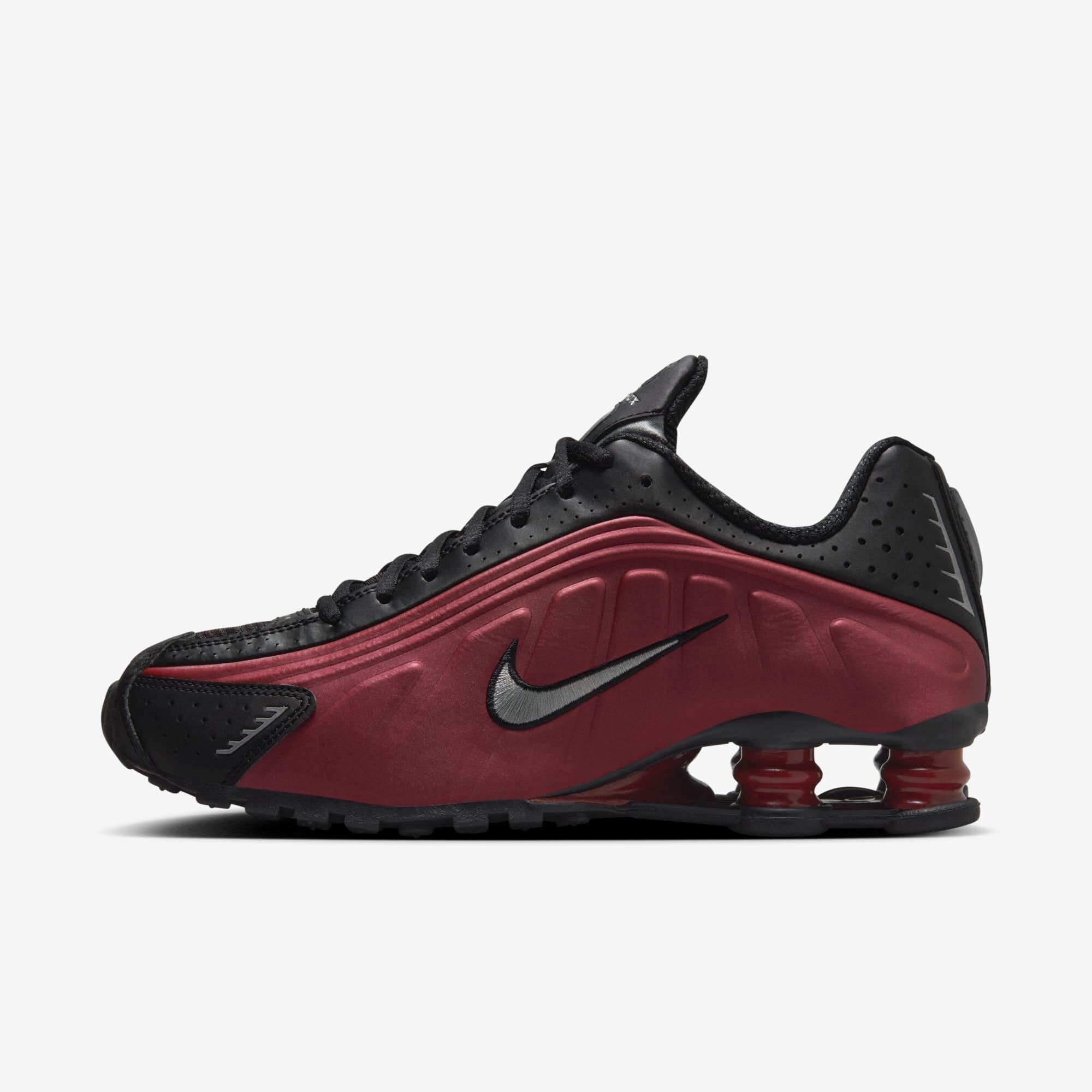 Tênis Nike Shox R4 Black Team Red