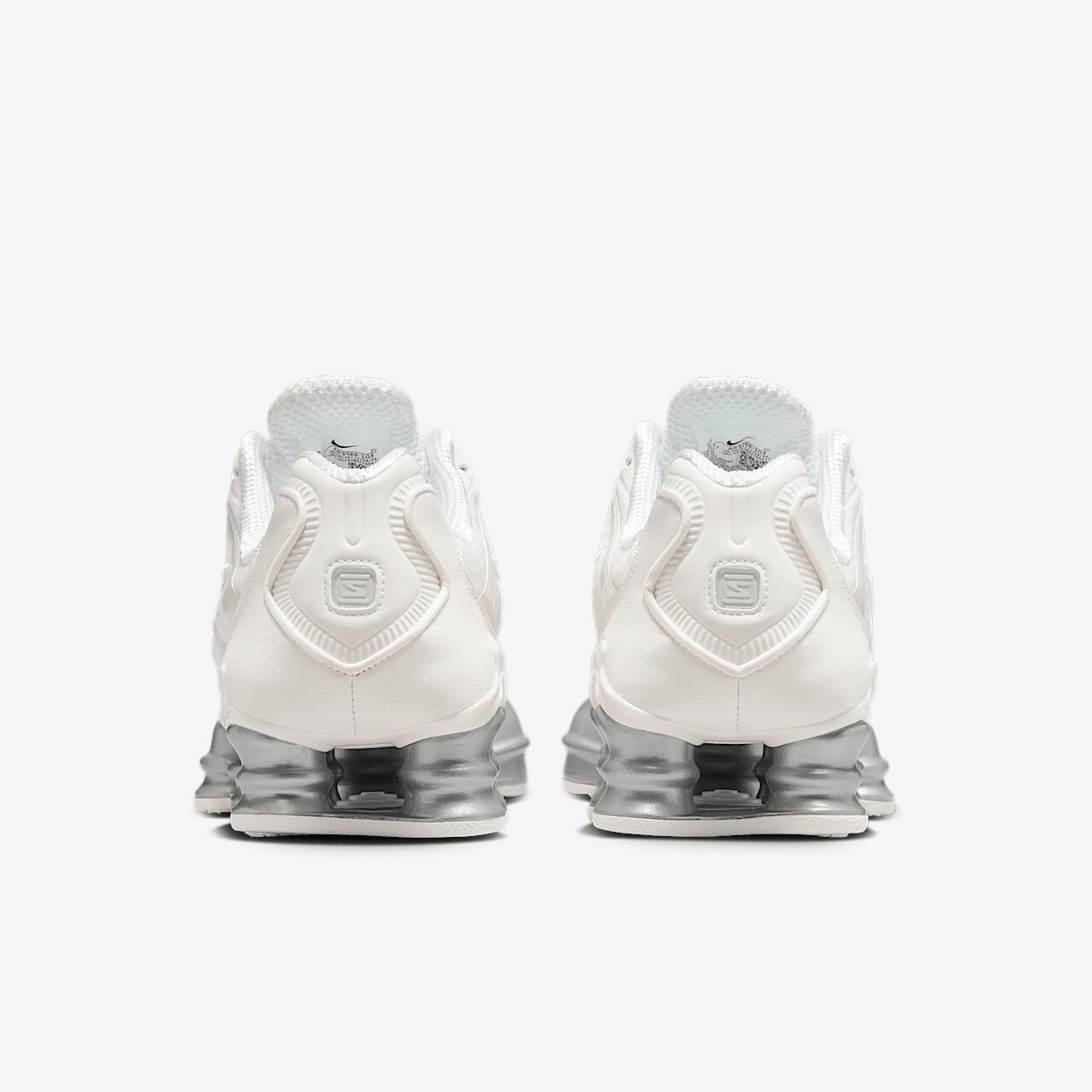 Tênis Nike Shox TL Sail White Silver | Sneakers New