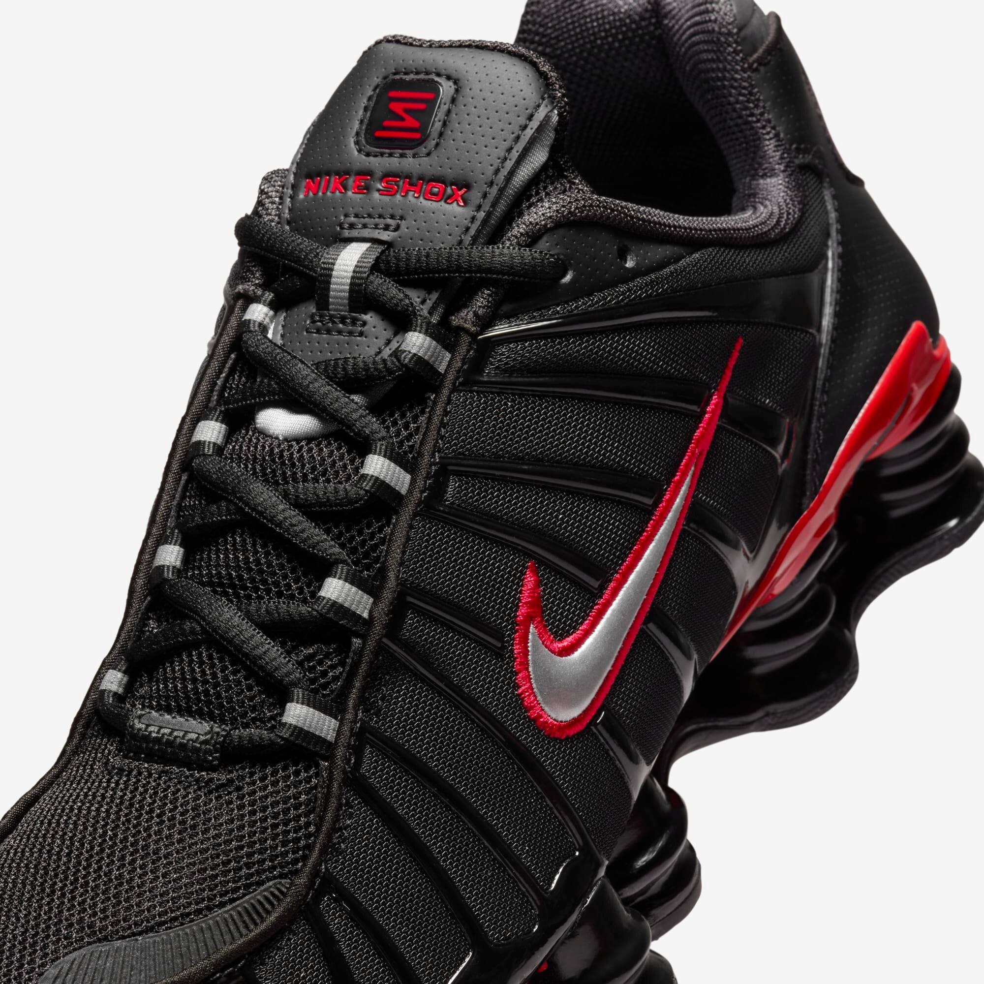 Tênis Nike Shox TL - Preto e Vermelho