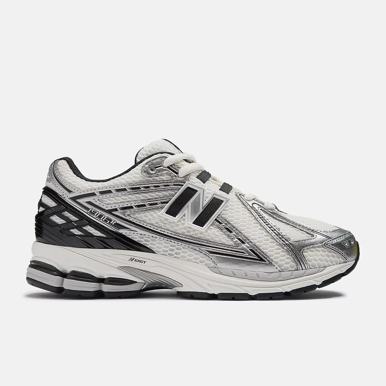 Tênis New Balance 1906R - Branco Cinza e Preto M1906RER