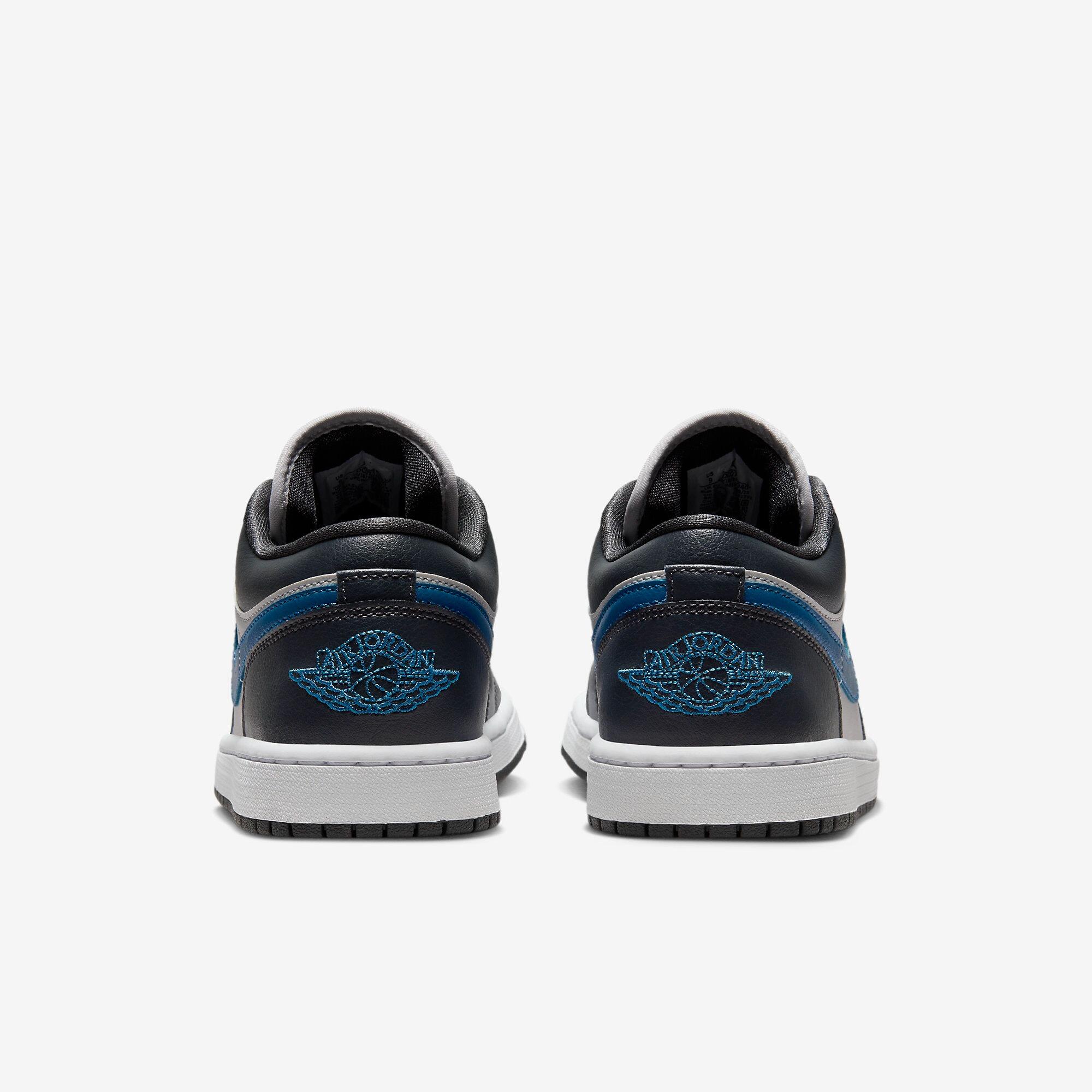 Tênis Air Jordan 1 Low Feminino - Cinza