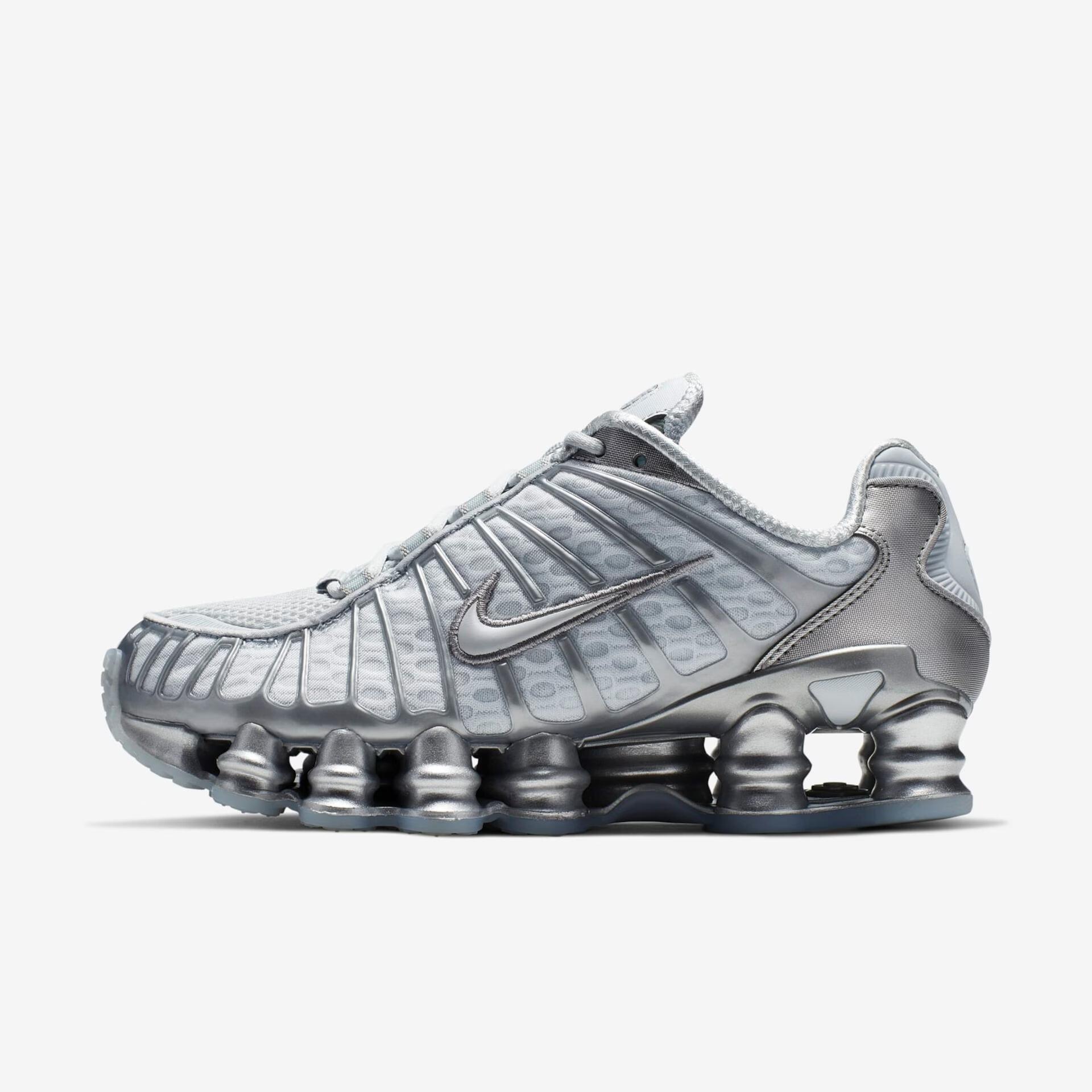 Tênis Nike Shox TL Pure Platinum Metallic Silver AR3566-003