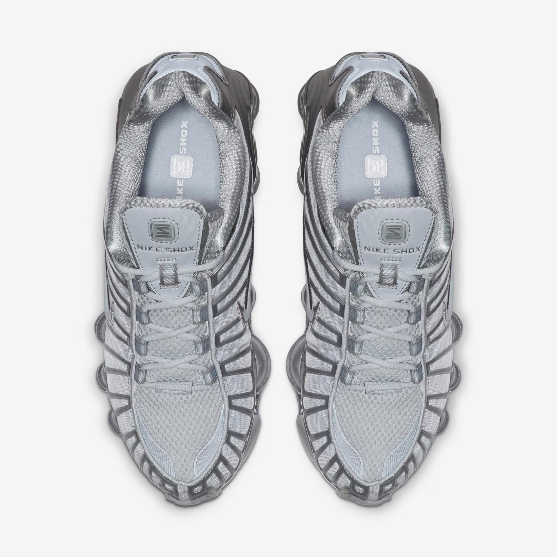 Tênis Nike Shox TL Pure Platinum Metallic Silver AR3566-003