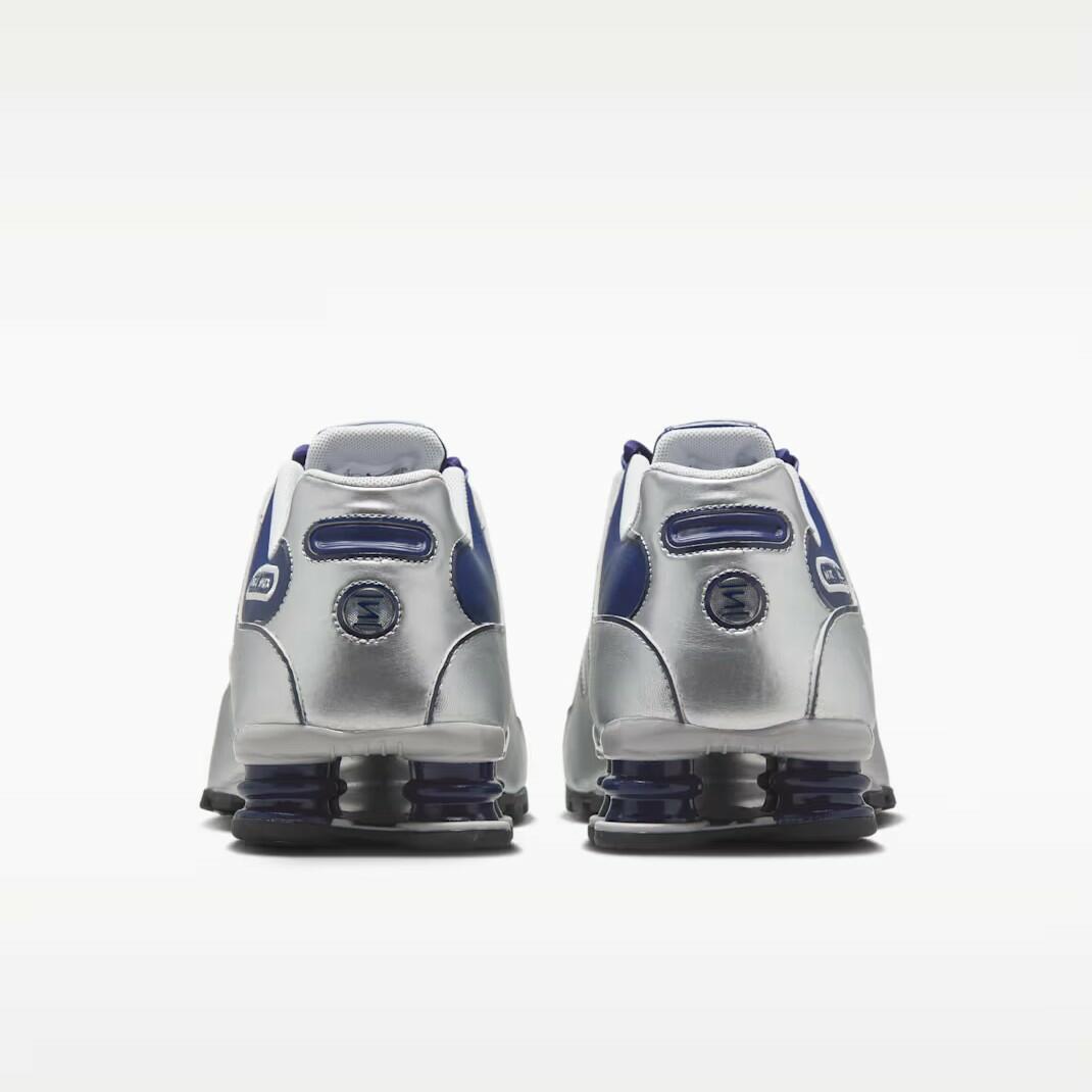 Tênis Nike Shox NZ Midnight Navy Cinza e Azul 378341-402
