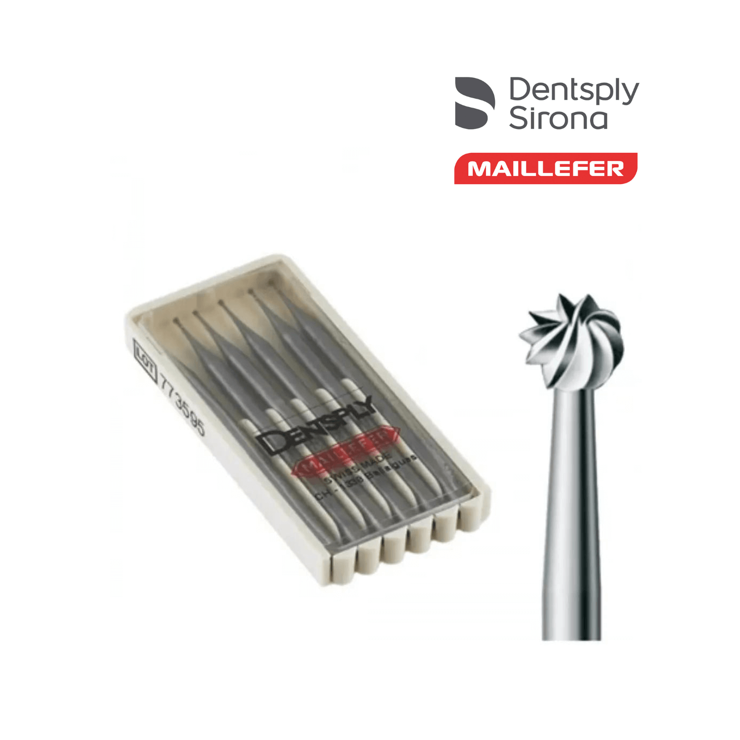 Broca Aço Esférica 22,5mm CA (Unidade) - Dentsply, image size:1500x1500