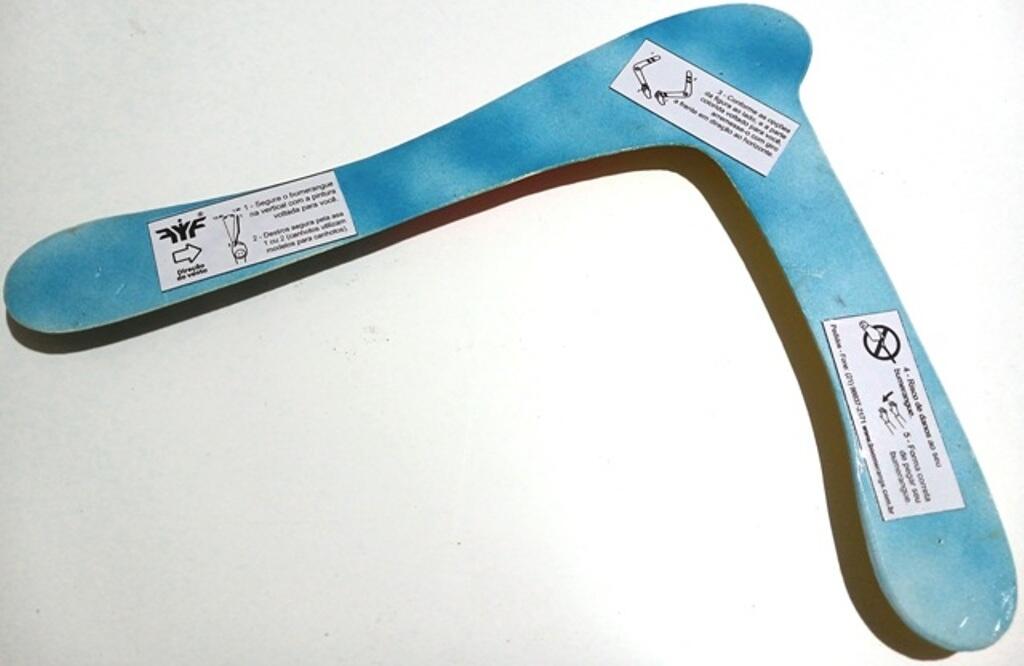 Bumerangue Romeno Bumerangue Esportivo Prof. Seven - Par 4mm - Original FyF.