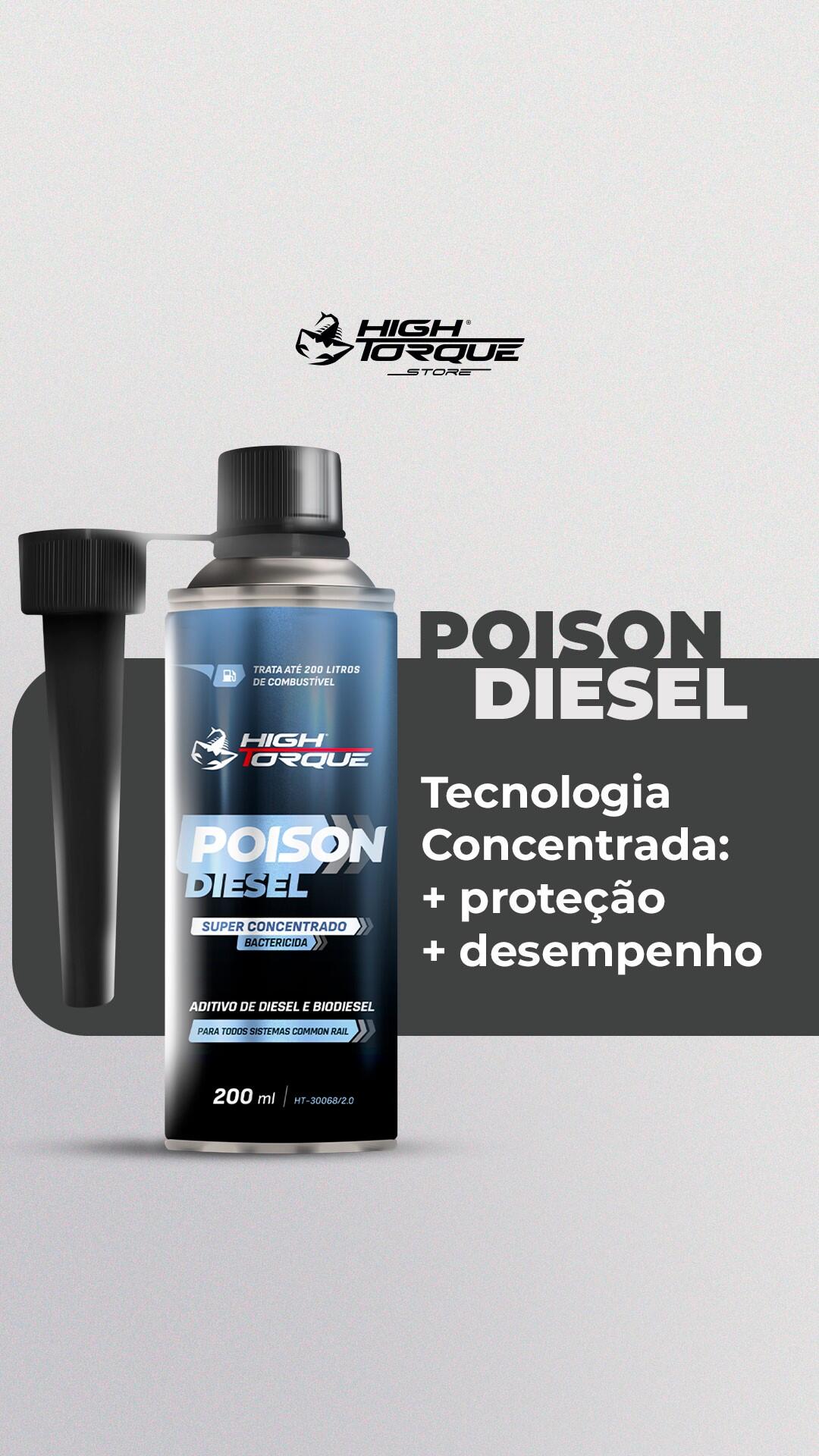 Comprar Aditivo Poison Diesel Bactericida 200ml(1un) - a partir de