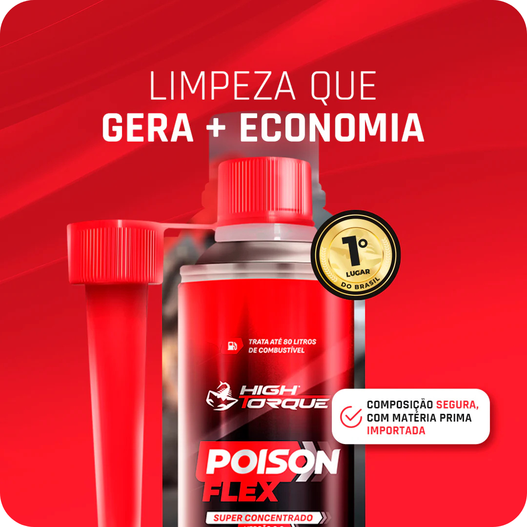 Comprar Aditivo de Combustível Poison Flex 200ml(8un) - a partir