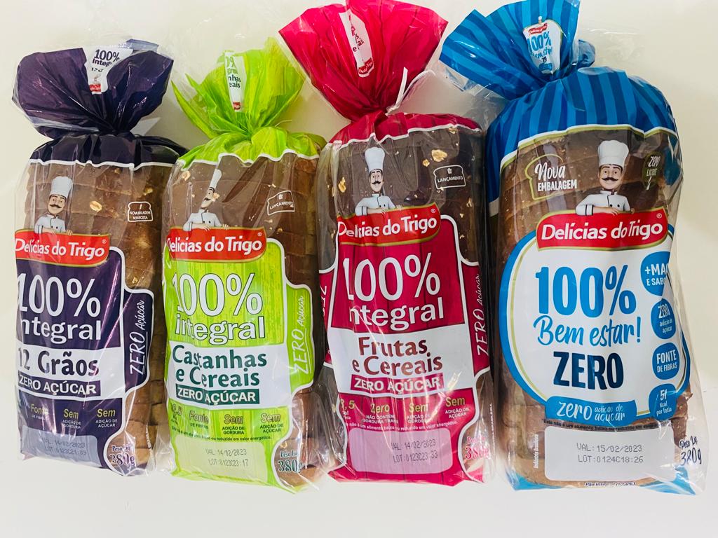 Comprar Pão 100% Integral Delícias do Trigo 380g - a partir de R$15,06