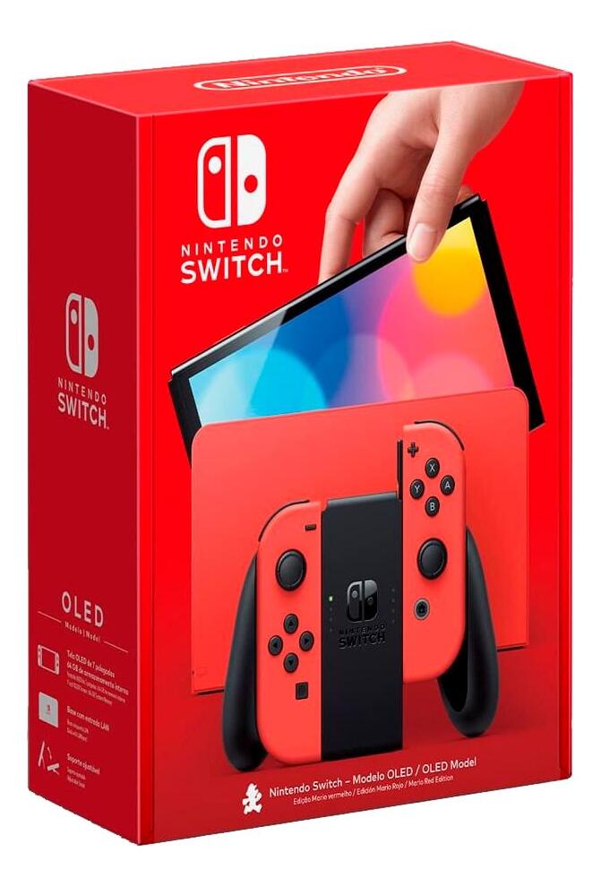 Comprar Nintendo Switch Oled 64gb Red Mario Edição Especial