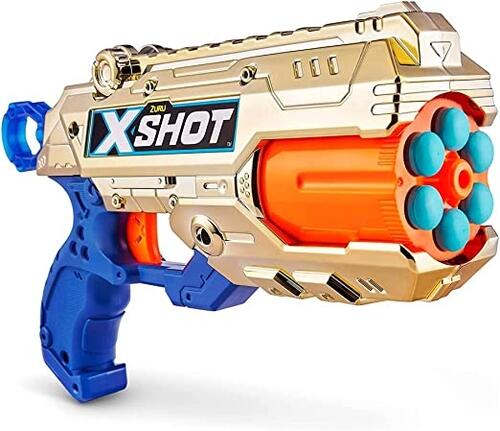 X-Shot Lançador Reflex 6 2x Royale Edition Candide - 5614 - a