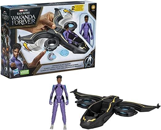 Shuri Pantera Negra Boneca Playset Nave Wakanda Forever Hasbro