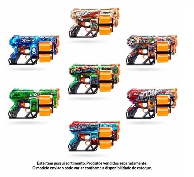 X-Shot Lançador Dread Sortido Candide - 5611 - R$249,99