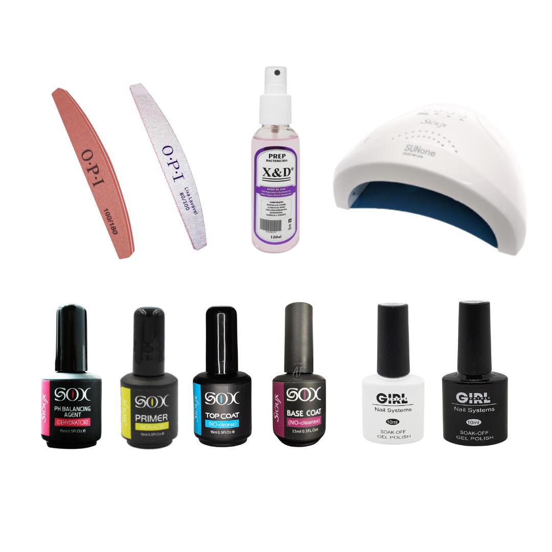 Comprar Kit Esmaltação em Gel - a partir de R$180,40