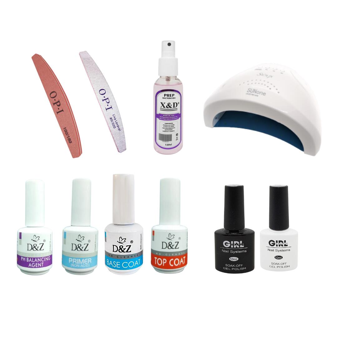 Comprar Kit Esmaltação em Gel D&Z - a partir de R$199,40