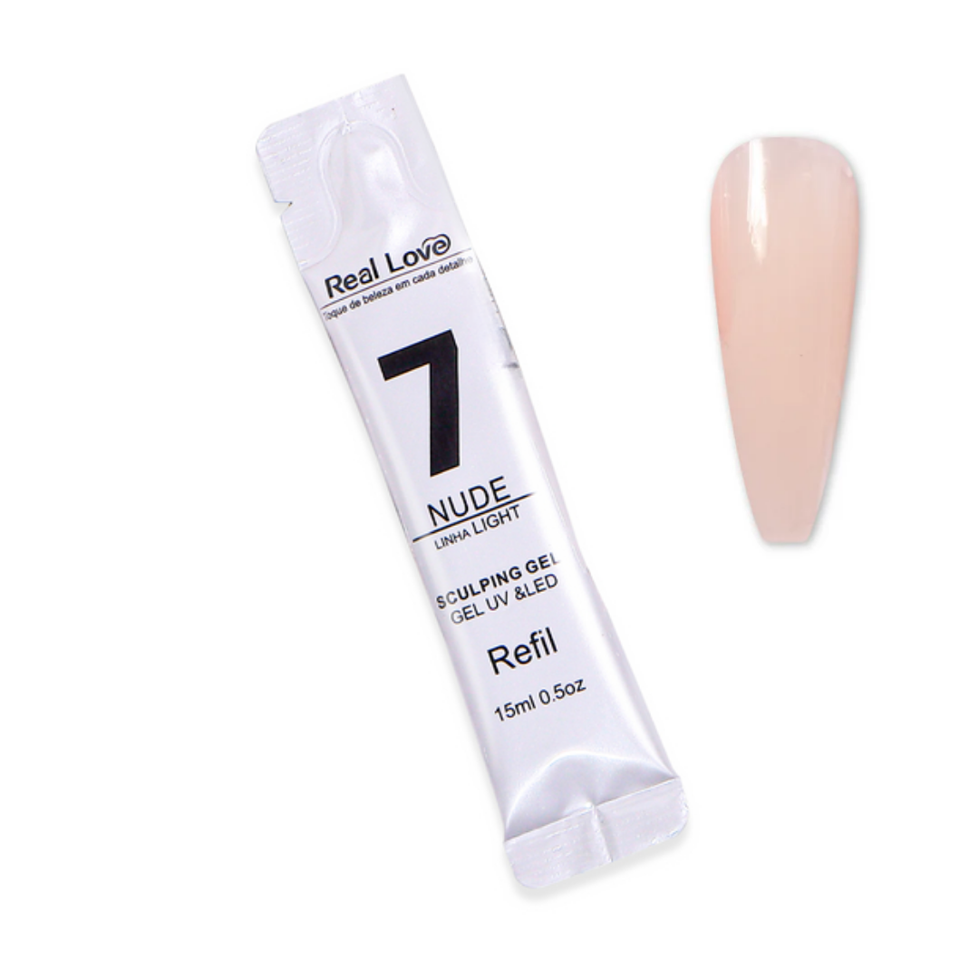 Comprar Real Love Sachê Gel Light Nude 7 15ml - a partir de R$11,30