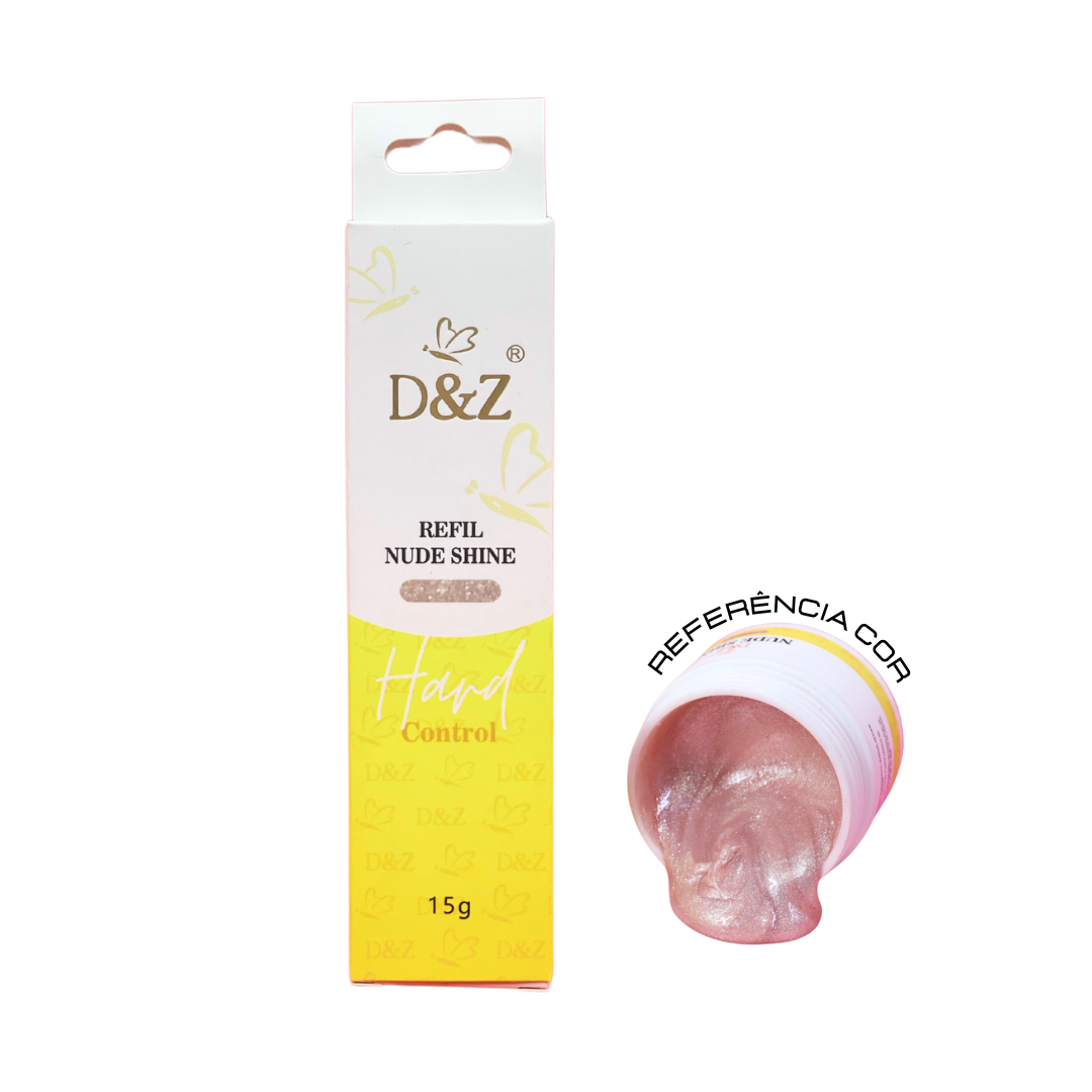 Comprar D&Z Sachê Gel Hard Control Nude Shine 15g - a partir de R