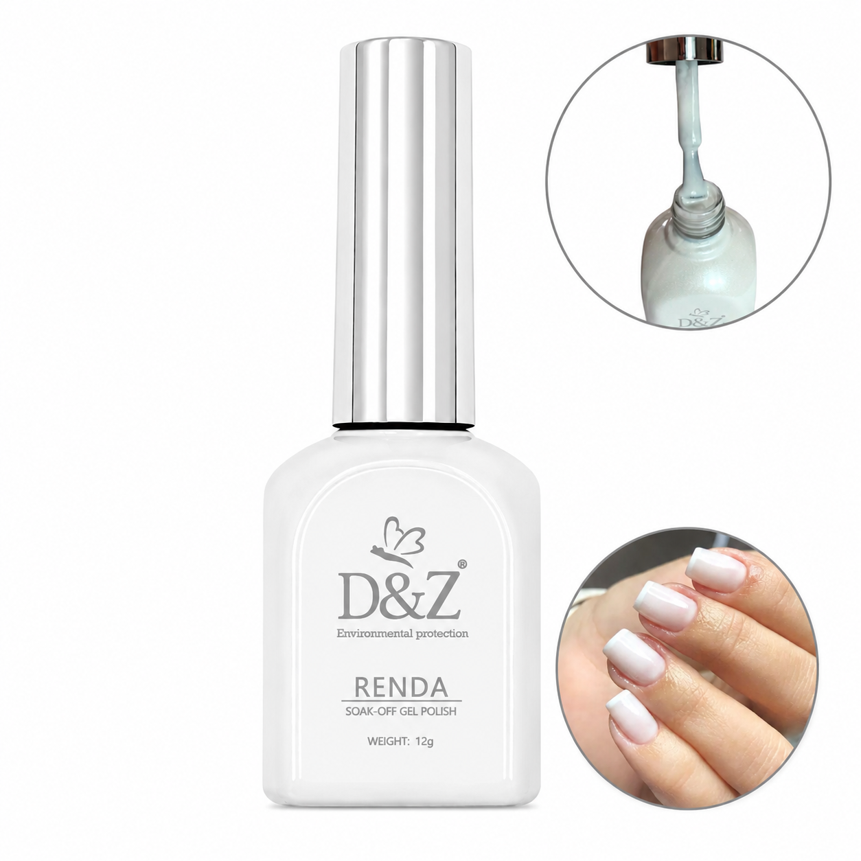 Comprar D&Z Esmalte em Gel Renda 12g - a partir de R$23,65