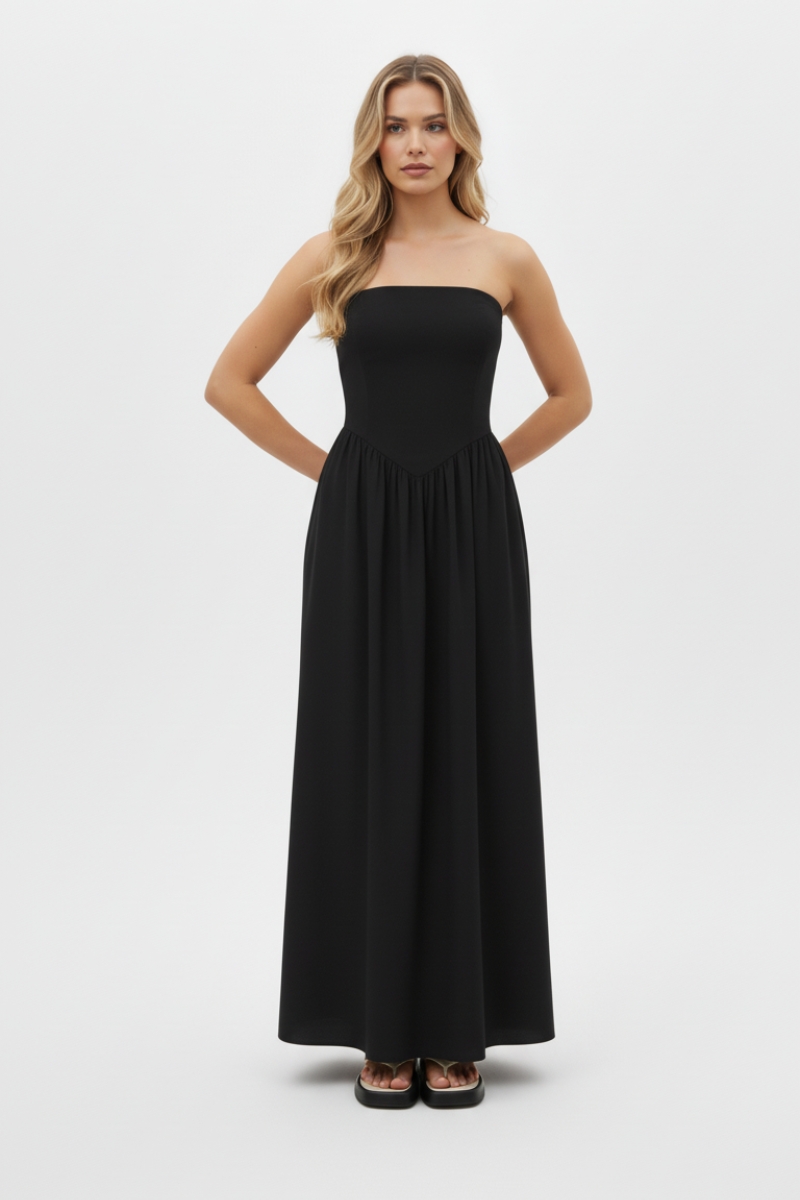 Vestido Midi Clássico