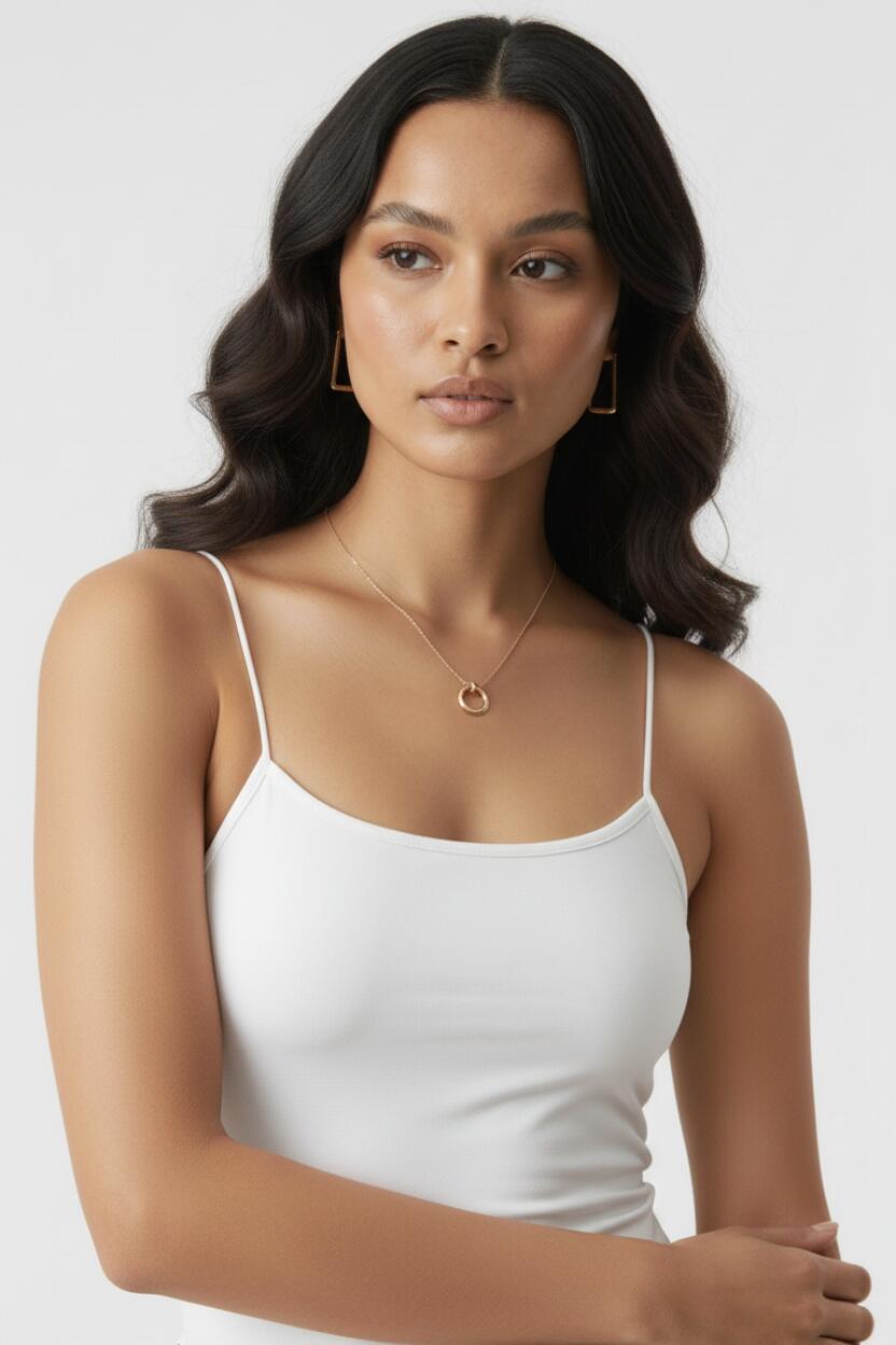 Regata alça fina dupla