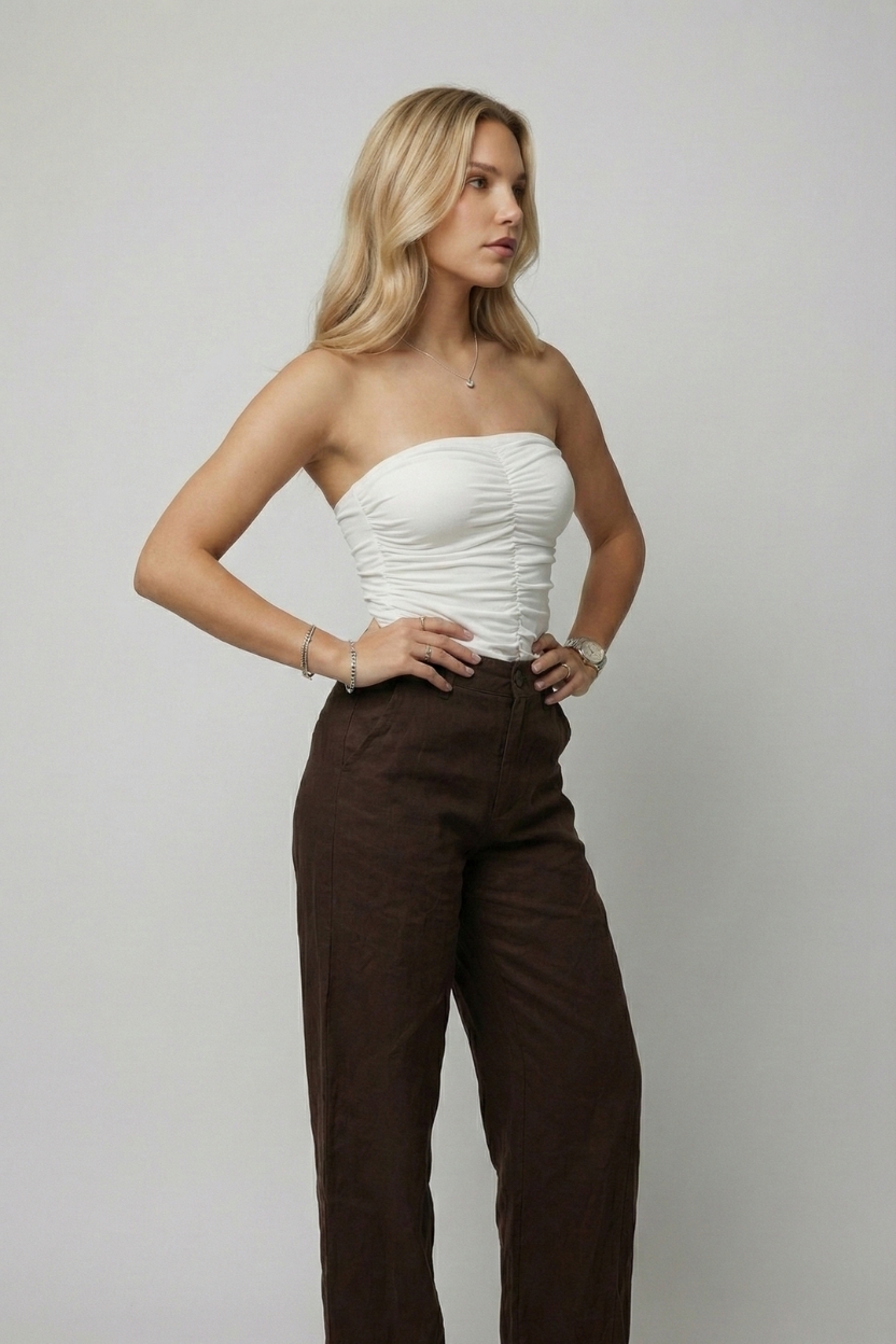 Body drapeado tomara que caia