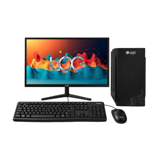 PC i3 4130, SSD 240Gb, 8Gb Ram Linux + Monitor Login 19 + Teclado