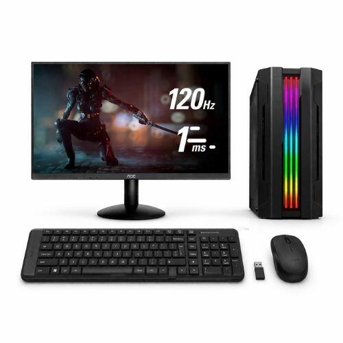 PC AMD Ryzen 7 5700G , SSD 512Gb, 8Gb, Linux + Monitor AOC 22
