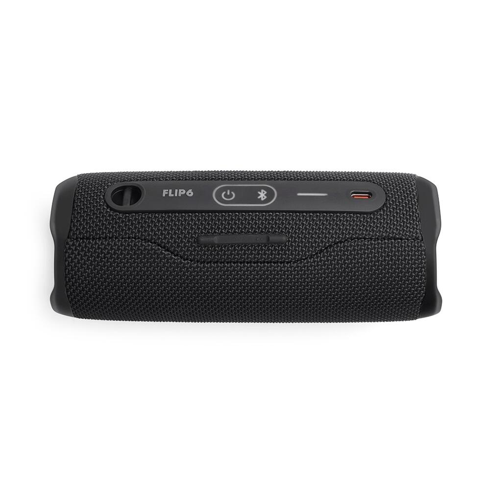 JBL Flip 6 Preta Bluetooth, 30W, IP67 e 12h de Bateria ? PartyBoost