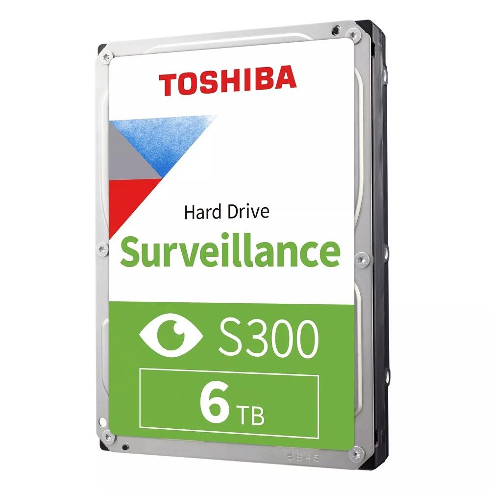 HD Toshiba S300 6TB SATA Vigilância 24/7 para DVR/NVR - a partir
