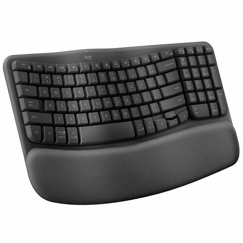 Logitech WAVE KEYS US配列 Teclado Logitech Wave Keys Ergonômico Sem Fio