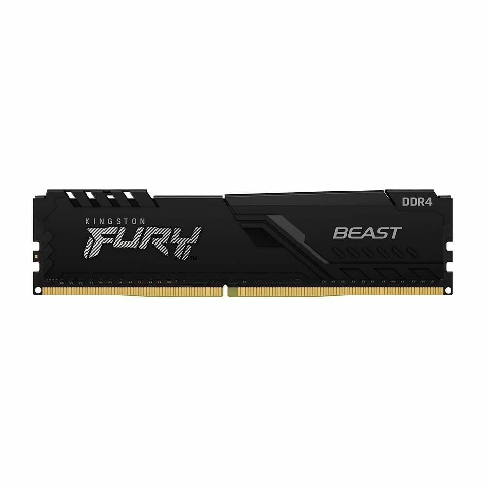 Memória DDR4 8GB 3200MHz Kingston Fury Beast CL16 - a partir de R