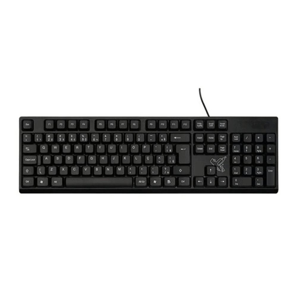 Boo Teclado ABNT2 USB Preto Officeeasy 0153 Maxprint - UN - Atacado