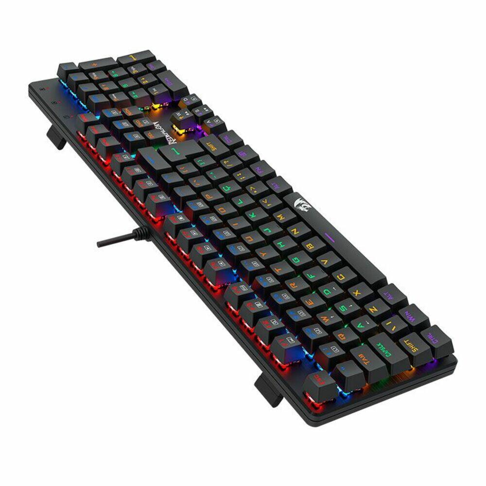 Teclado Mecânico Redragon Valheim Rainbow Brown ABNT2 - a partir
