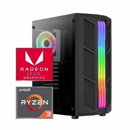 PC Gamer Ryzen 3 3200G, 8GB RAM, SSD 256GB, Linux - a partir