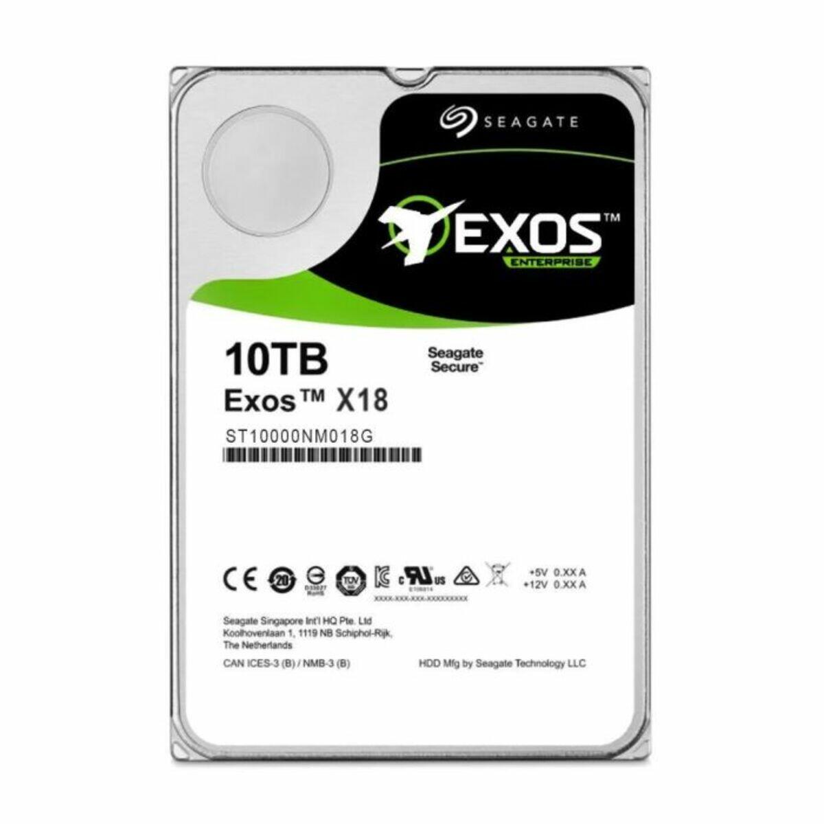 HD Seagate Exos X16 10TB SATA 3.5