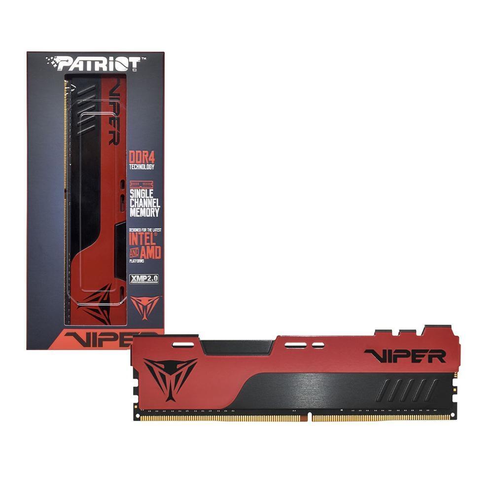 Memória DDR4 8GB 3200MHz Patriot Viper Elite II XMP - a partir de