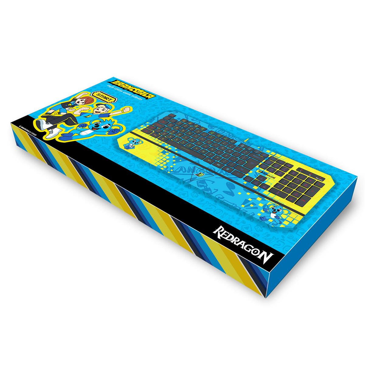 Teclado Gamer Redragon Brancoala B502RGB RGB ABNT2 - a partir de R