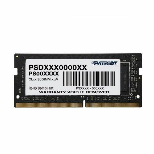 Memória DDR4 8GB 3200MHz Patriot p/ Notebook Signature - a partir