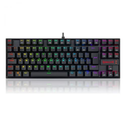 Teclado Redragon Kumara Pro K552RGB TKL ABNT2 - a partir de R$333,87