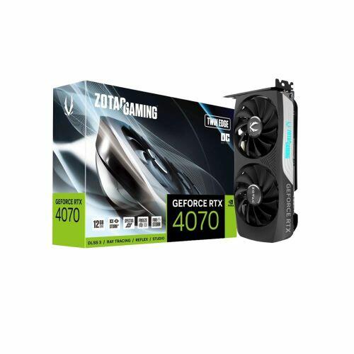 Placa de Vídeo Zotac RTX 4070 12GB GDDR6X Twin Edge OC