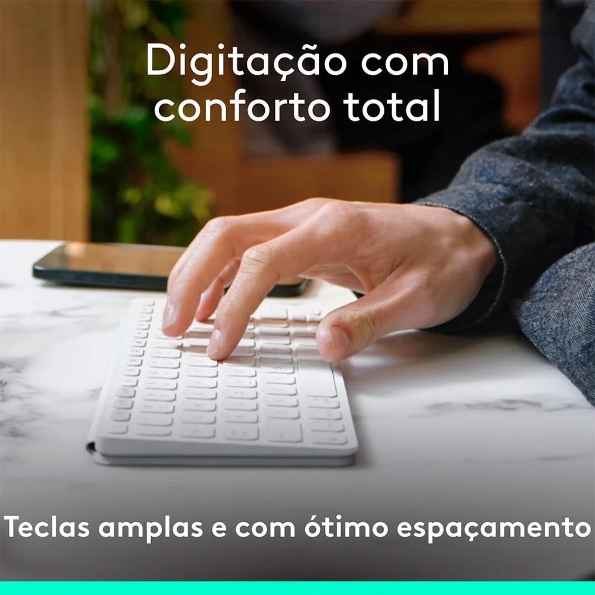 Teclado Logitech Keys-To-Go 2 Bluetooth Slim