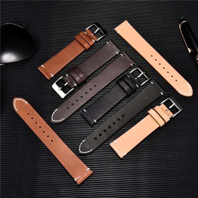 Comprar Pulseira para Relógios e Smartwatches em Couro - Retro - a ...