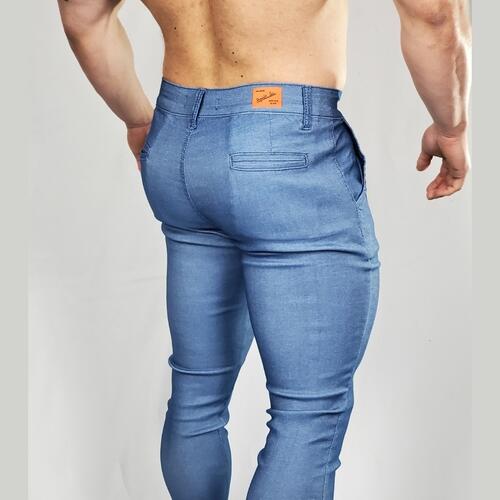 Comprar Kit com 3 - Calça Masculina Alfaiataria Estilo Jeans Bengaline - a  partir de R$254,62 - Use Dali - Vestuário e Acessórios