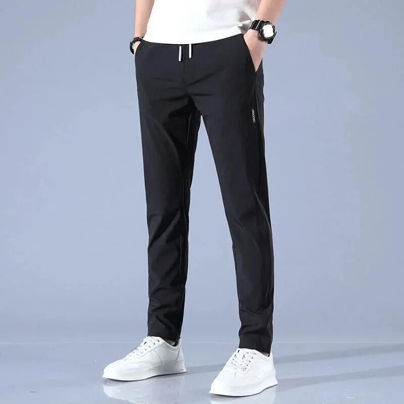 Calça Atlética Masculina Zoulee | Com Zíper | Tecido Poliéster | Para Treino E Dia A Dia