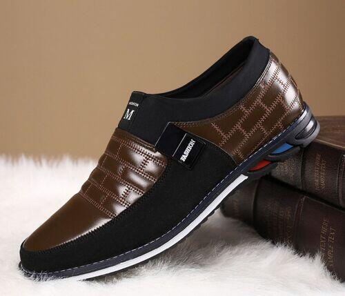 Sapato Mocassim em Couro Business Men 24H