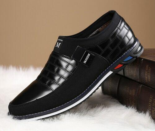 Sapato Mocassim em Couro Business Men 24H