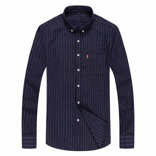 Camisa Alfaiataria Masculina Social Aveludada Manga Longa